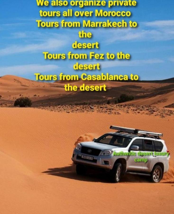 Authentic Desert Luxury Camp Merzouga Extérieur photo